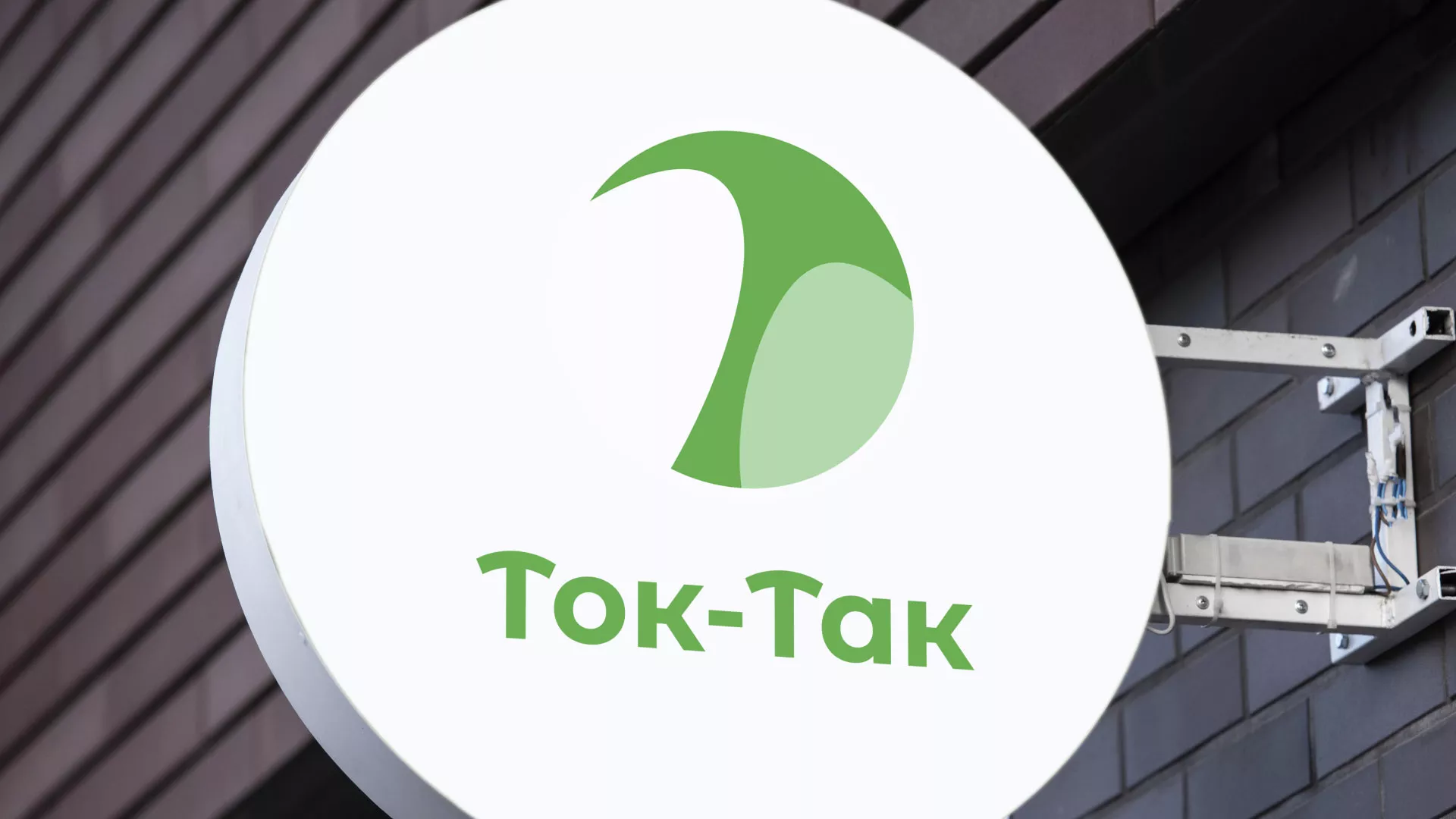 Разработка логотипа аутсорсинговой компании «Ток-Так» в Тынде